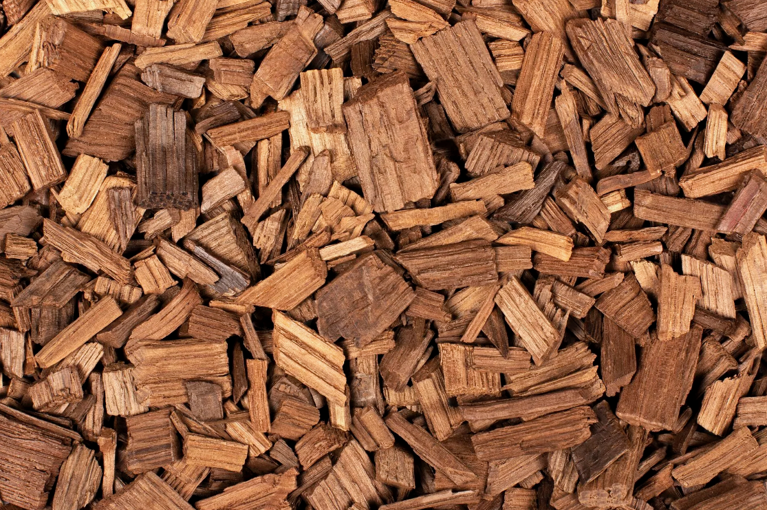 AlcoFermBrew Trucioli di Quercia Bourbon 100g | from Bourbon Barrels | Scaglie di Quercia | Chips Natural | Scaglie Legno Quercia | Oak Chips