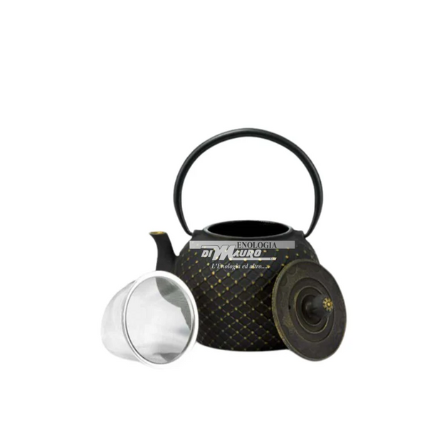 Japan Tea Teiera Ghisa con filtro Nera - Lt 1,2