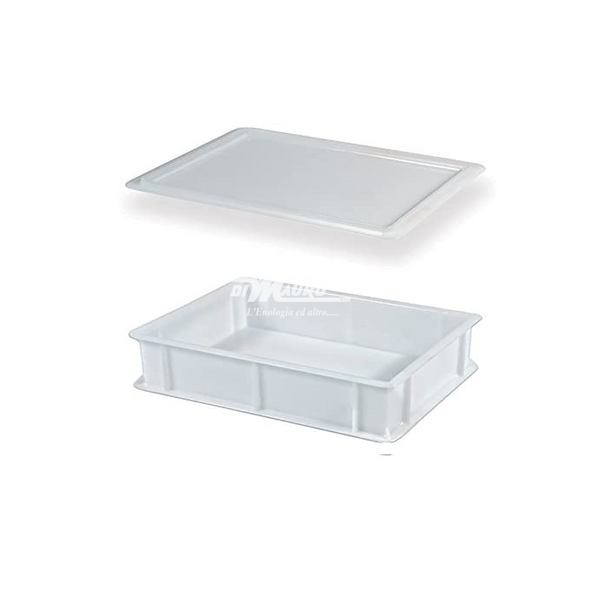 Cassa Chiusa Sovrapponibile e Impilabile Con Coperchio - 30x40x10