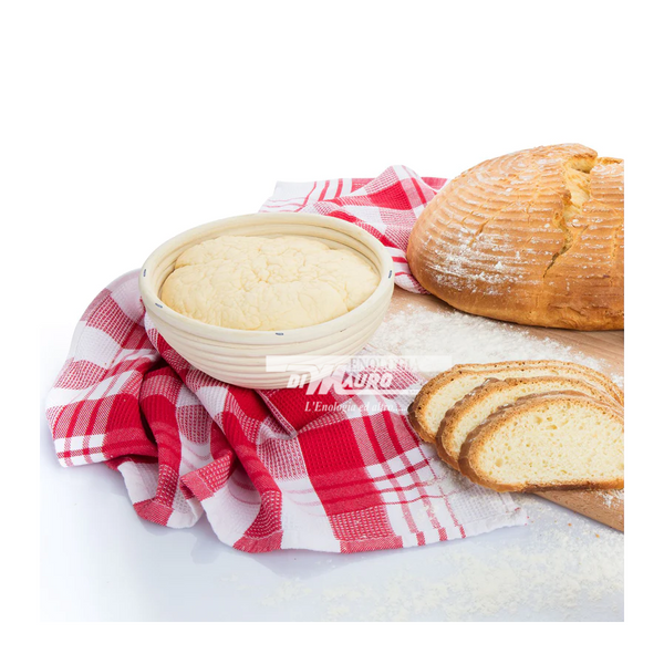 Cesto Di Lievitazione Tondo C/Fodera - Ø 20,5 Cm