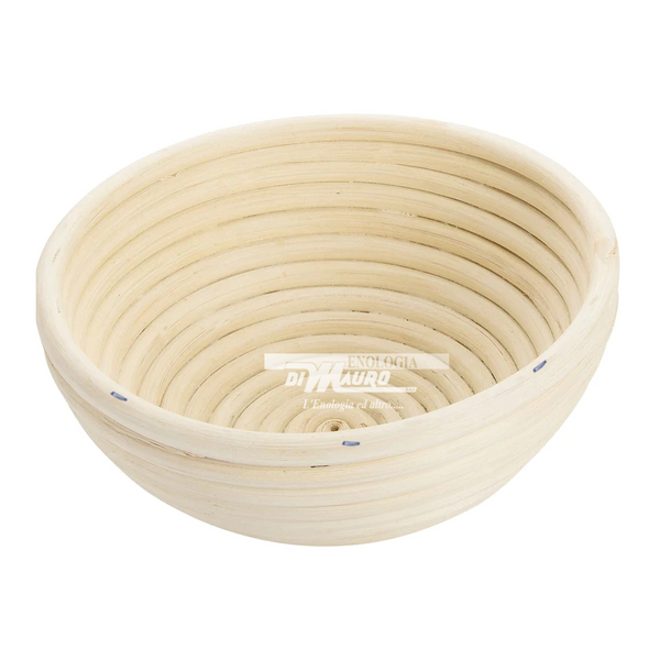 Cesto Di Lievitazione Tondo C/Fodera - Ø 20,5 Cm