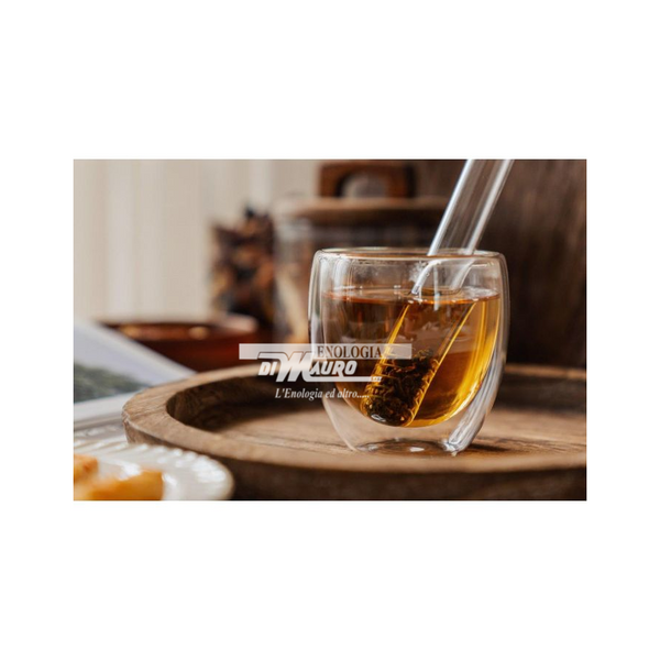 Infusore Tè Tube In Vetro - Cm 2x15