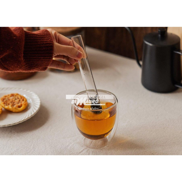 Infusore Tè Tube In Vetro - Cm 2x15