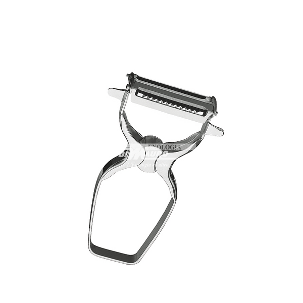 Pela Verdure & Julienna Doppio Inox - Cm 7,5x12,1