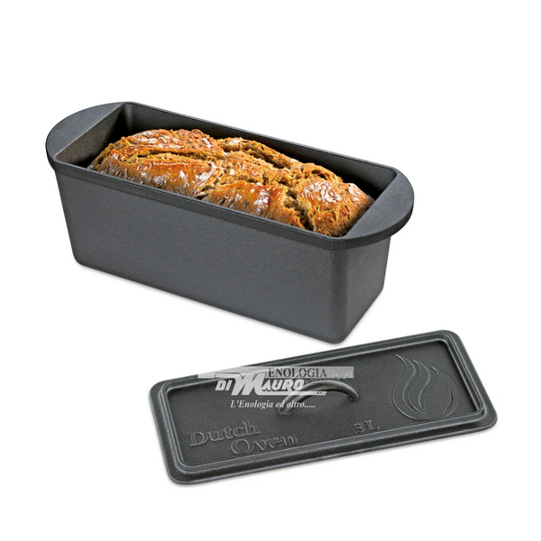 Stampo Plumcake BBQ Ghisa - Dutch Oven Lt 3