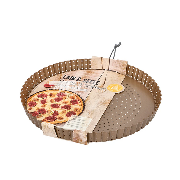 Stampo Quiche, Pizza o Crostata Perforato - Ø 30