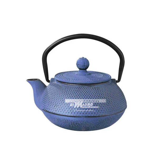 Teiera ghisa con filtro Blu "Emai" - lt 0,9