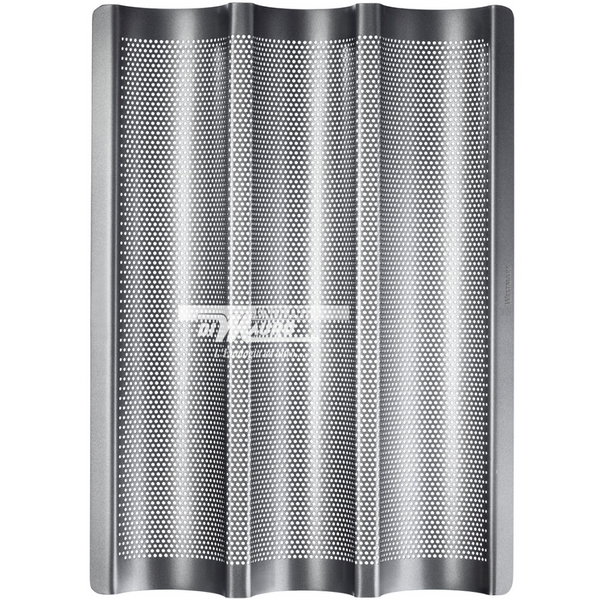 Teglia Forata Baguette - 3 Cavità