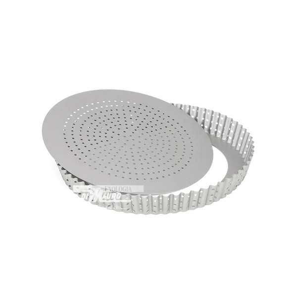 Stampo Quiche, Pizza o Crostata Perforato - Ø 24