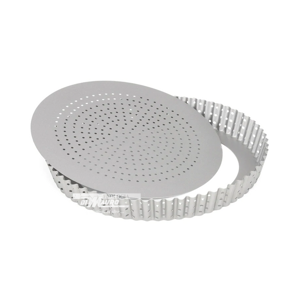 Stampo Quiche, Pizza o Crostata Perforato - Ø 28