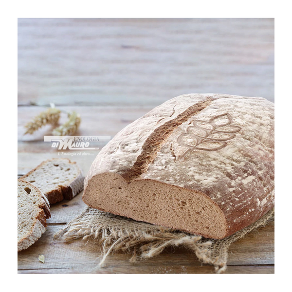 Cesto Di Lievitazione Ovale Con Fodera "Spiga" - Cm 34