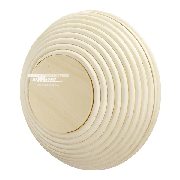 Cesto Di Lievitazione Ovale Con Fodera "Cuore" - Ø 24 Cm