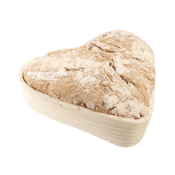 Cesto Di Lievitazione Cuoriforme Con Fodera - Ø 24 Cm