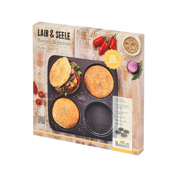 Burger Buns - Teglia 4 panini Burger
