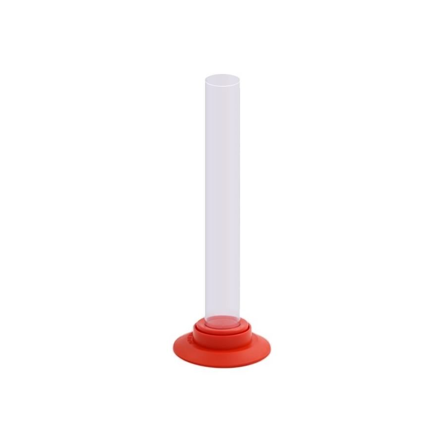 Yardwe 2 Portalume In Vetro Trasparente A Cilindro, Aperti Su Entrambi I Lati, Per Candele A Colonna, Diametro 15 Cm, Sostituzione Per Lampade A Olio - 5
