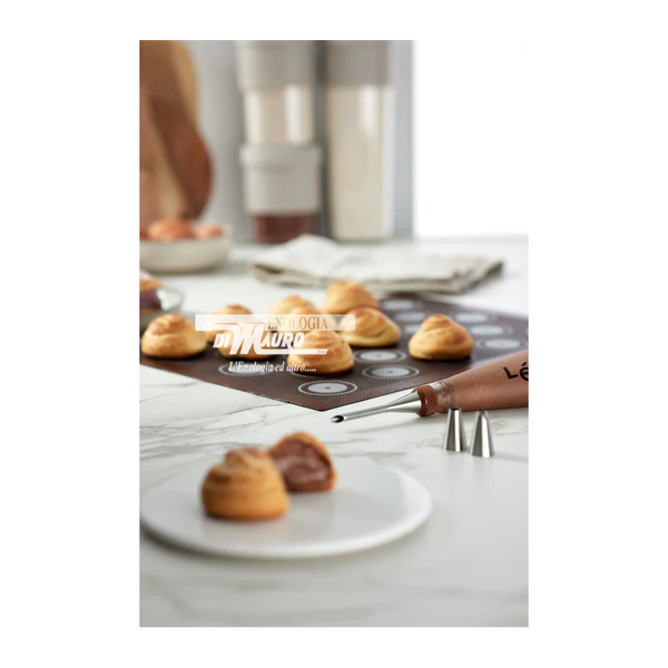 Sac à poche in silicone con 3 beccucci - Cm 21x40