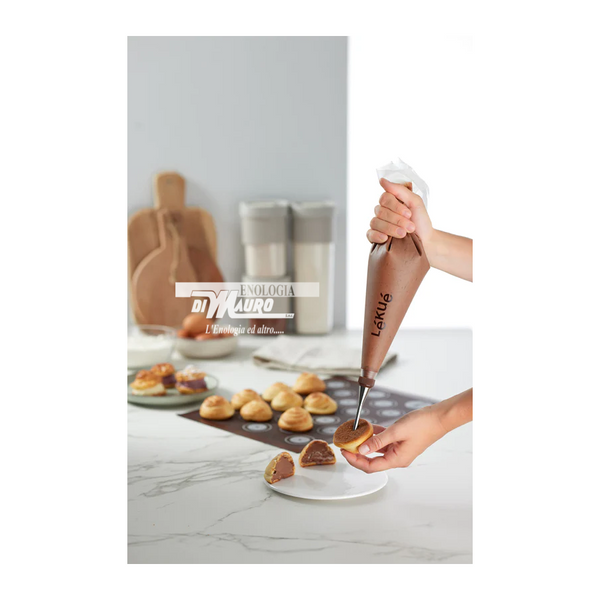 Sac à poche in silicone con 3 beccucci - Cm 21x40