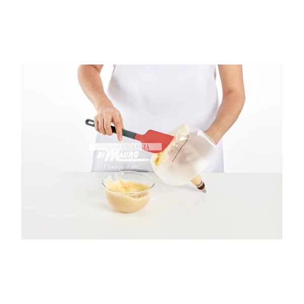 Sac à poche in silicone con 3 beccucci - Cm 21x40