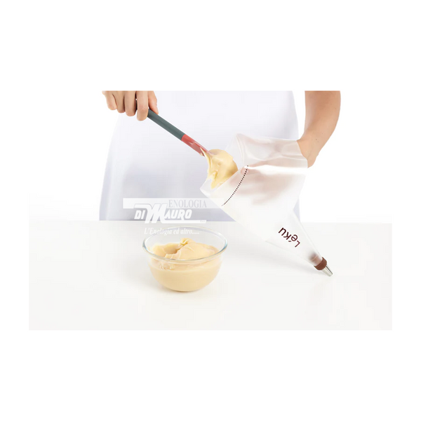 Sac à poche in silicone con 3 beccucci - Cm 21x40