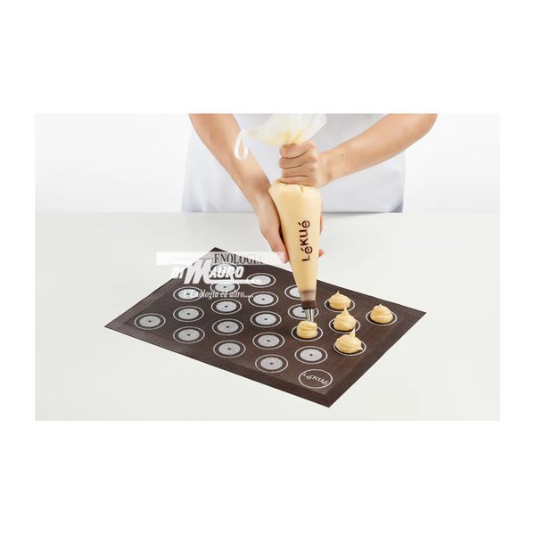 Sac à poche in silicone con 3 beccucci - Cm 21x40