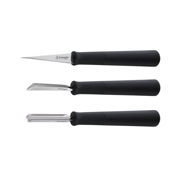 Set 3 coltelli per intagliare Basic