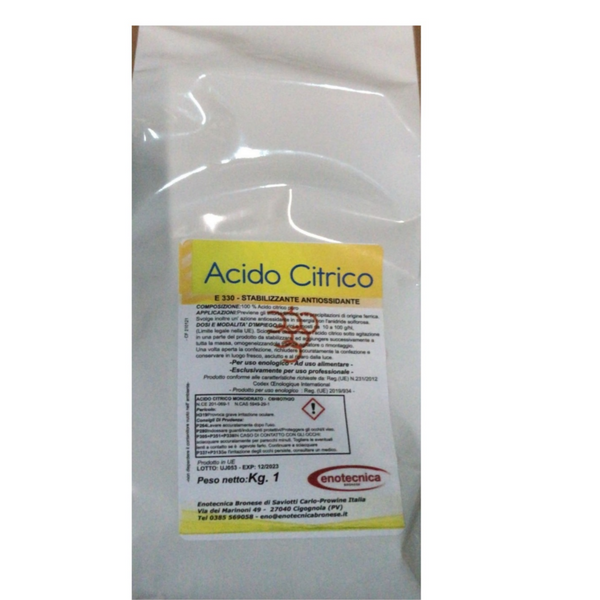 Acido Citrico - 1 Kg