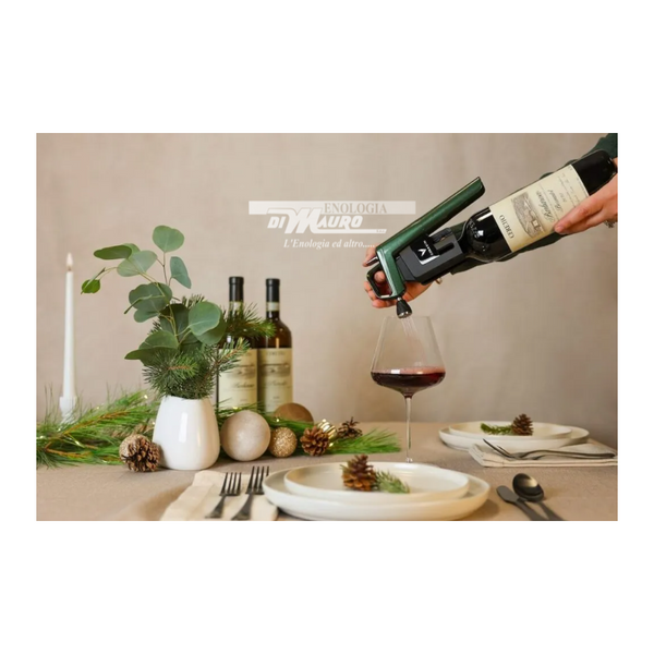 Sistema Mescita "Coravin - Timeless Six+" Forest Green - 12 pz