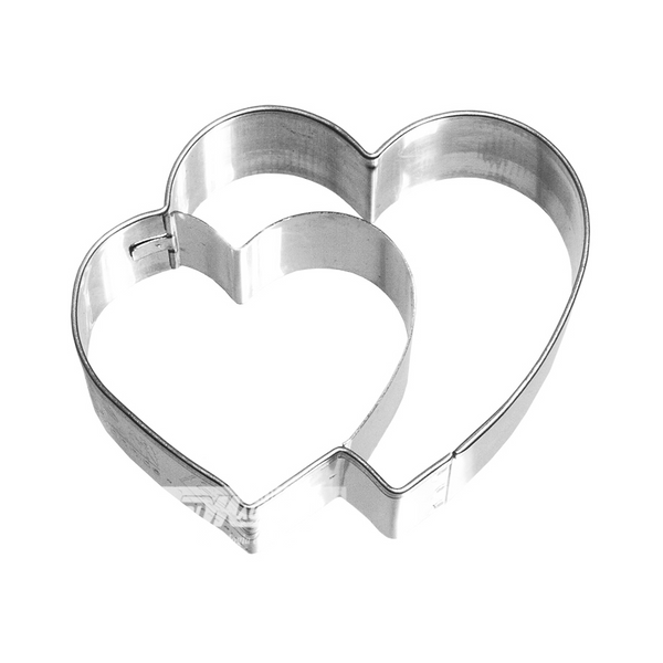 Stampino Cuore Doppio - 6,5 Cm