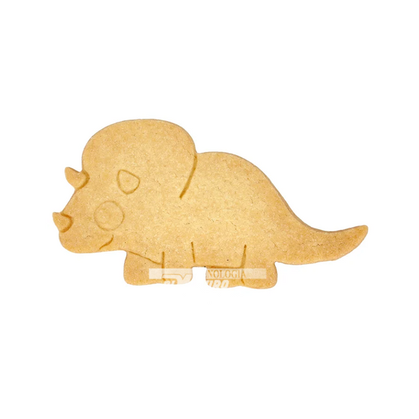 Stampino Dinosauro Triceratopo - 10 Cm