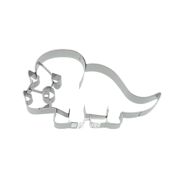 Stampino Dinosauro Triceratopo - 10 Cm