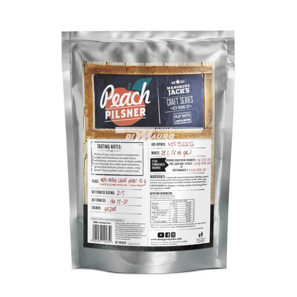Mangrove Jack's Peach Pilsner Ale