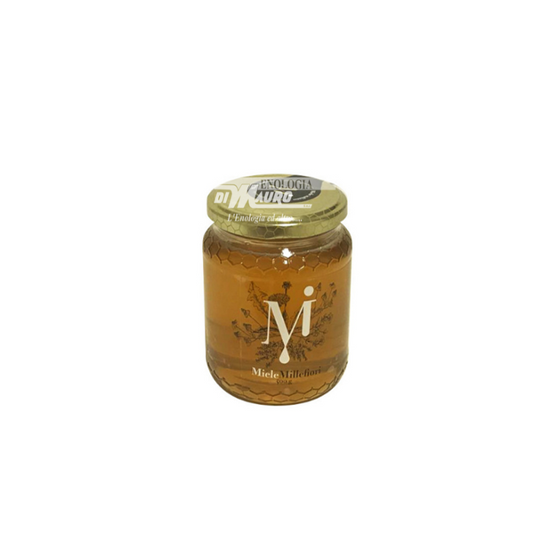 Etichetta Miele Millefiori - Vaso da 250 Gr