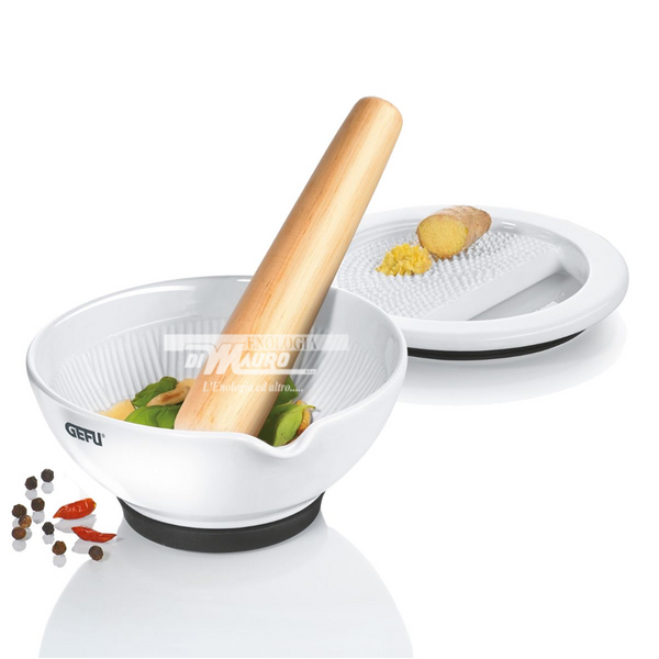 Mortaio Con Grattugia Zenzero Suri