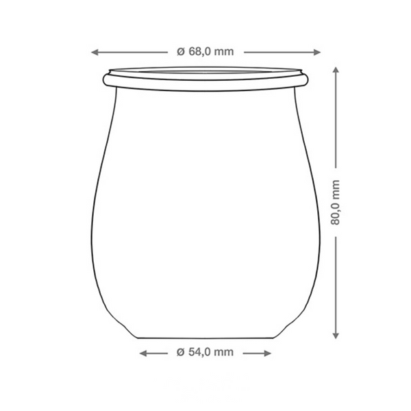 Vaso Weck Tulip 220 #762