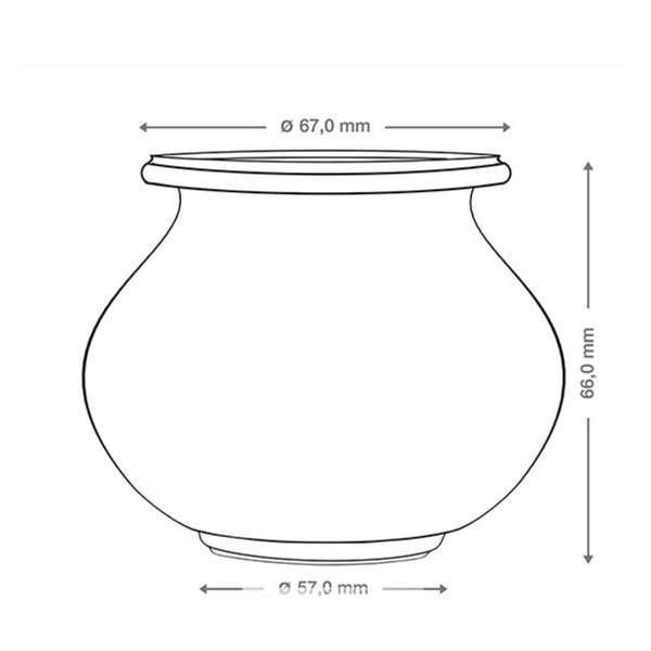 Vaso Weck Deco 220 #902