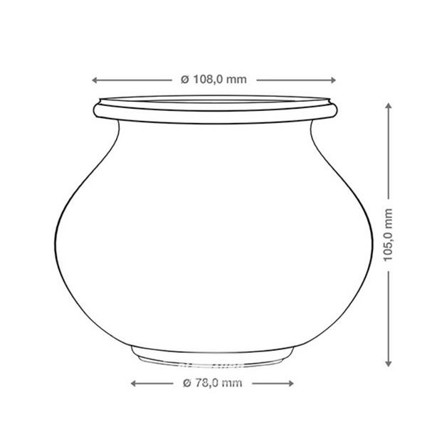 Vaso Weck Deco 1062 #748