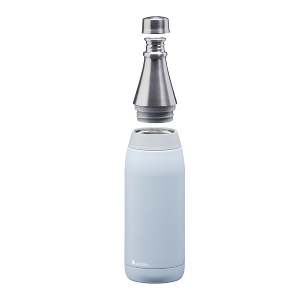 Bottiglia termica "Fresco", con isolamento Thermavac™ - Celeste