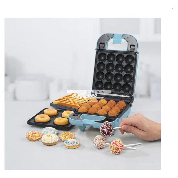 Cake Maker Mini 3 in 1 - Waffle, Donuts, Cakepops