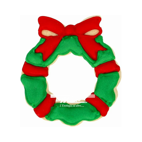 Stampino Corona Natale - 7,5 Cm