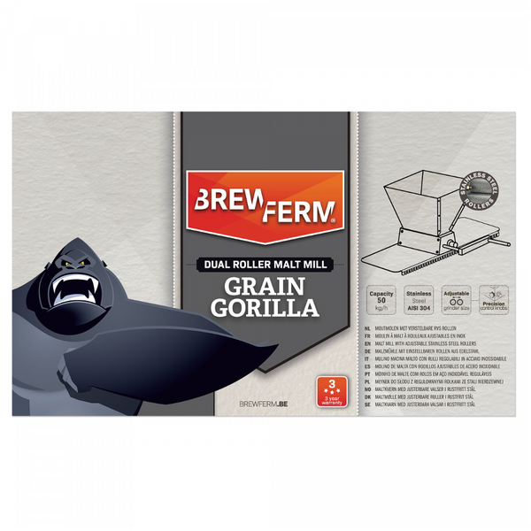 Mulino rulli regolabili Grain Gorilla