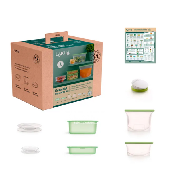 Kit Conservazione Alimenti - 6 Pz.